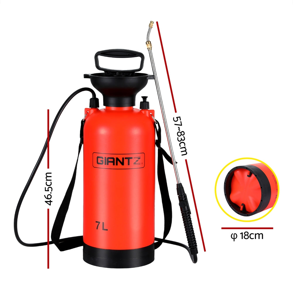 Weed Pressure Sprayer - 7L
