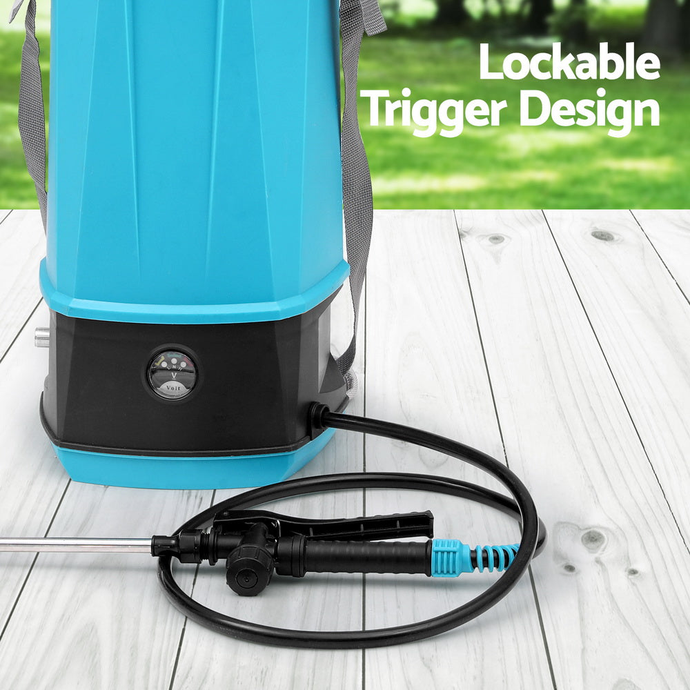 Weed Pressure Sprayer Battery Powered - 8L