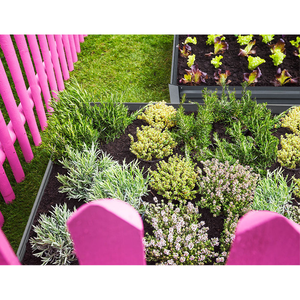 Green Fingers Garden Bed - Galvanised 150x90cm