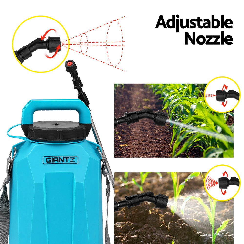 Weed Pressure Sprayer Battery Powered - 8L